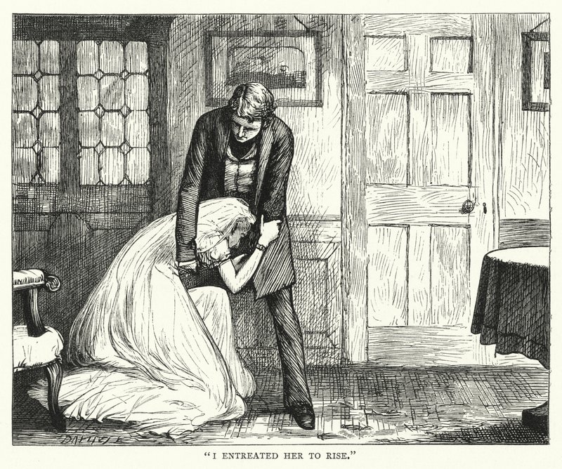 Illustration für Große Erwartungen von Charles Dickens (Gravur) von Francis Arthur Fraser