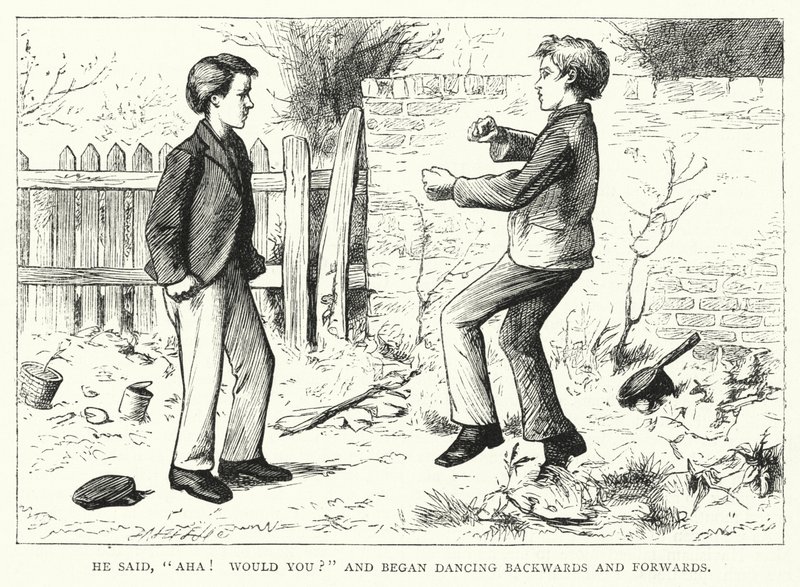 Illustration für Große Erwartungen von Charles Dickens (Gravur) von Francis Arthur Fraser