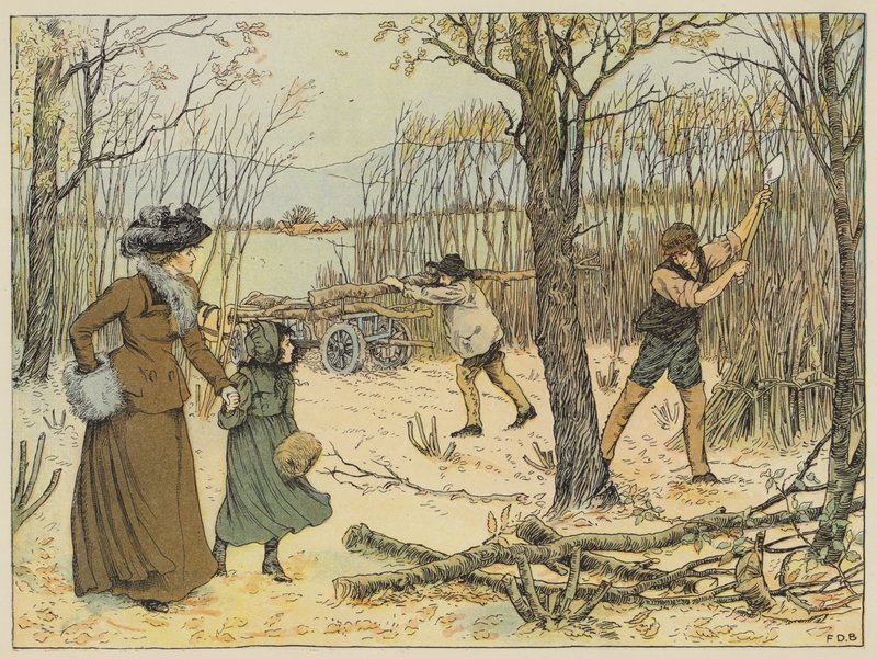 Holzfäller von Francis Donkin Bedford