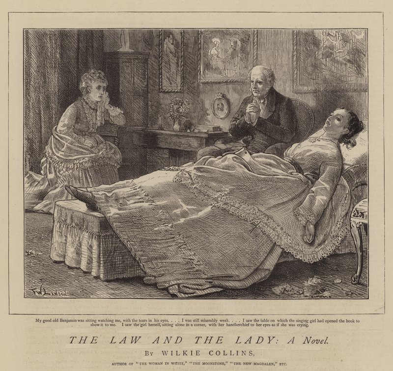 Das Gesetz und die Dame, ein Roman von Francis Wilfred Lawson