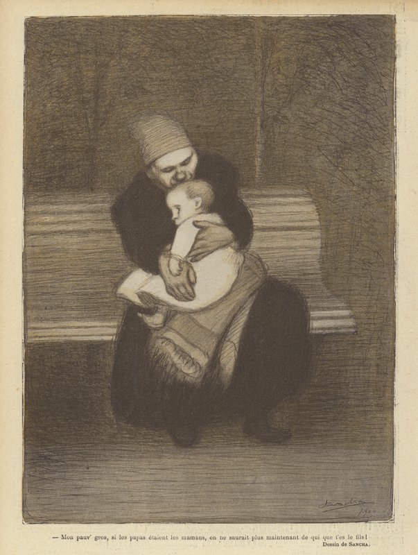 Illustration für Le Rire von Francisco Sancha y Lengo
