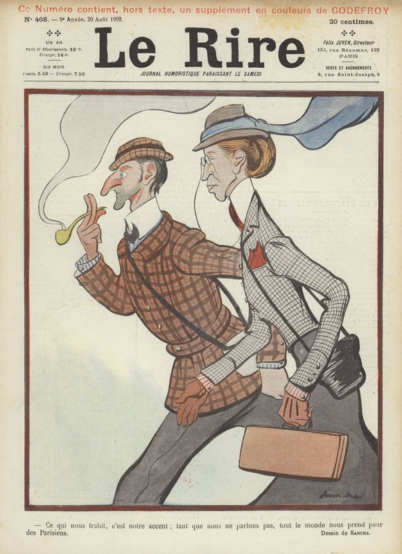Illustration für Le Rire von Francisco Sancha y Lengo