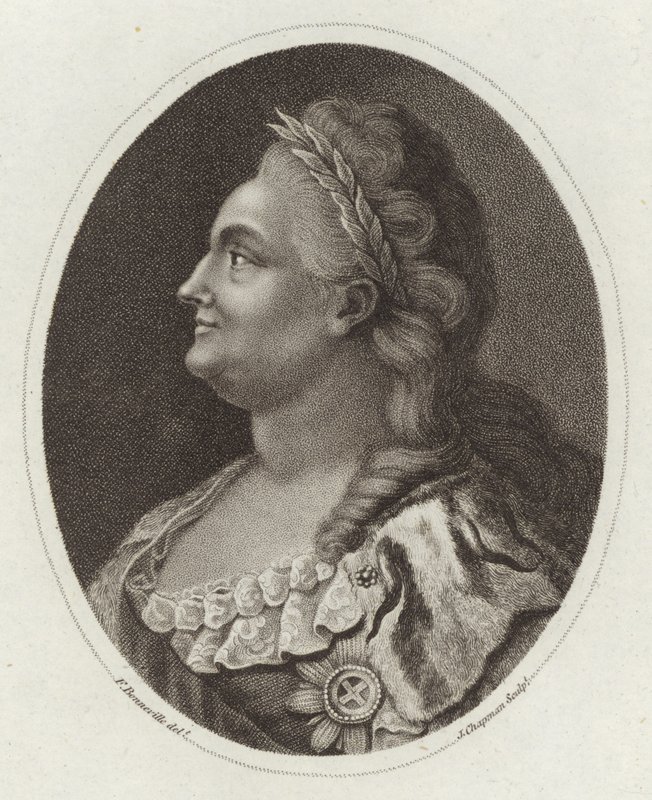 Katharina die Große von Francois Bonneville