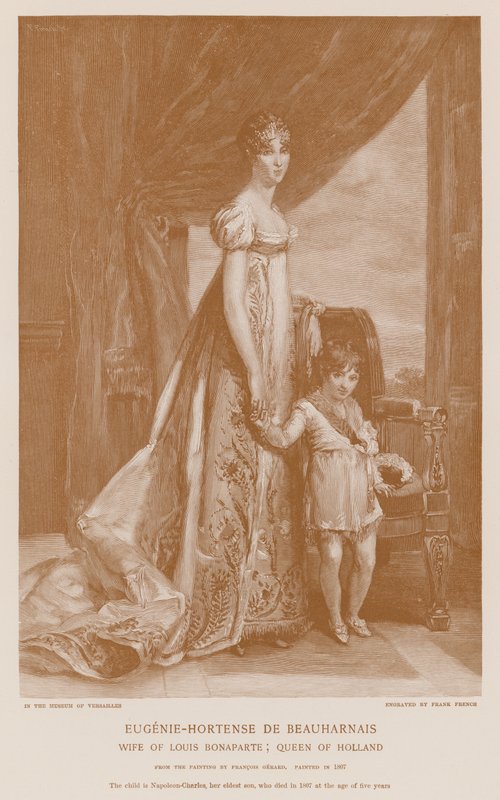 Eugène-Hortense de Beauharnais und Napoleon-Charles von Francois Pascal Simon Gerard