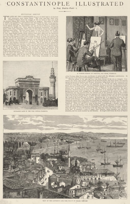 Konstantinopel illustriert von Frank Dadd