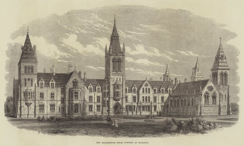 Neue Gebäude der Charterhouse School in Godalming von Frank Watkins
