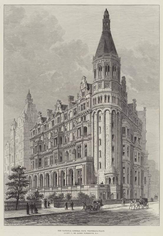 Der National Liberal Club, Whitehall-Place von Frank Watkins