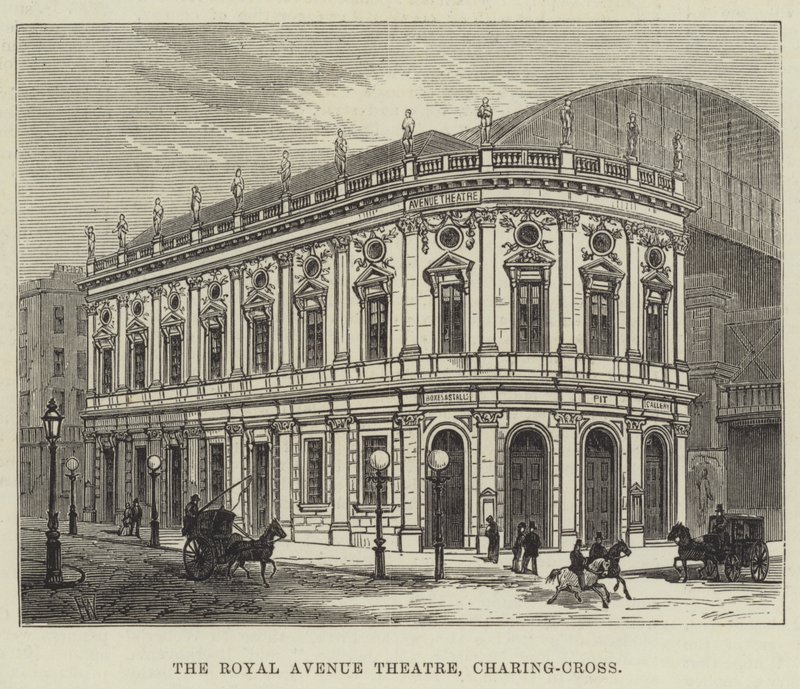 Das Royal Avenue Theatre, Charing-Cross von Frank Watkins