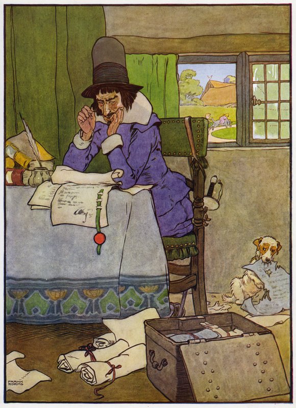 Illustration für Babes in the Wood von Frank Adams