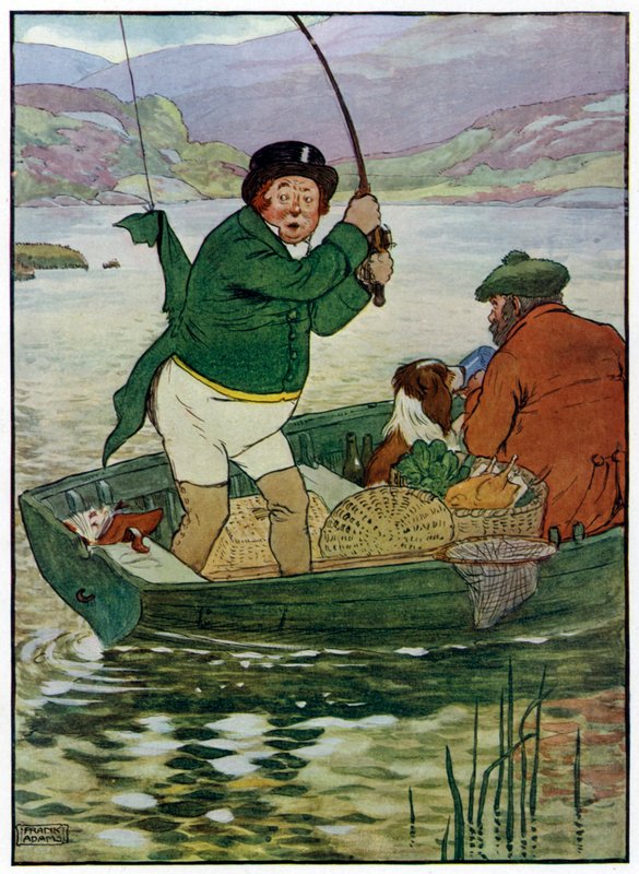 Drei lustige Fischer von Frank Adams