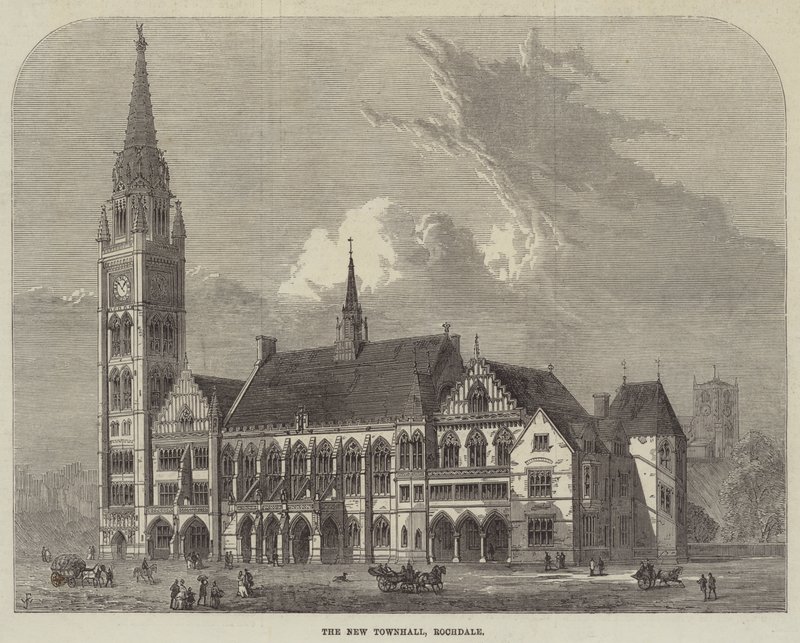 Das Neue Rathaus, Rochdale von Frank Watkins