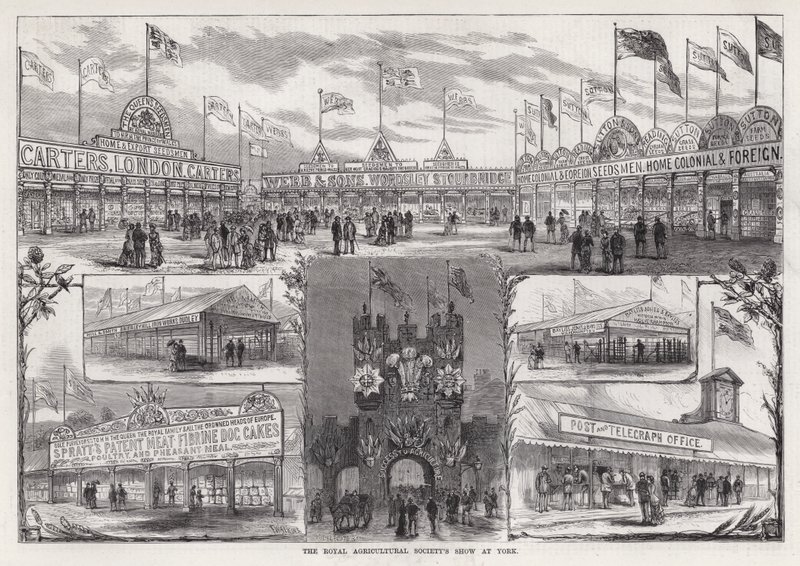 Die Ausstellung der Royal Agricultural Society in York von Frank Watkins
