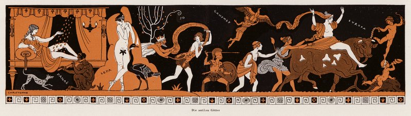 Götter der griechischen und römischen Antike von Franz Christophe