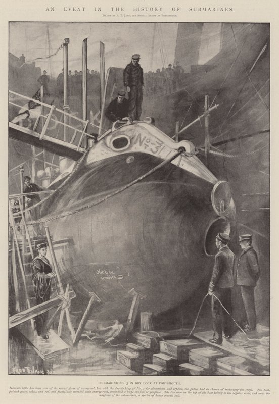 Ein Ereignis in der Geschichte der U-Boote von Fred T. Jane