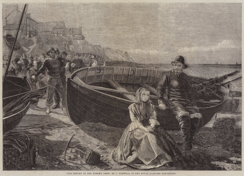 Die Rückkehr der vermissten Besatzung von Frederick Bacon Barwell
