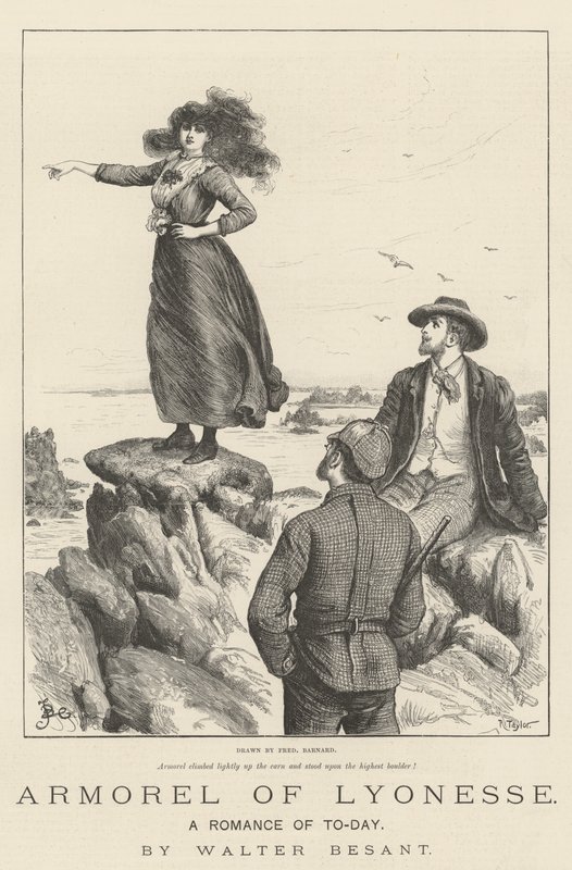 Armorel von Lyonesse, Eine Romanze von heute, von Walter Besant von Frederick Barnard