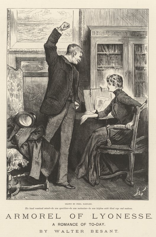 Armorel von Lyonesse, Eine Romanze von heute, von Walter Besant von Frederick Barnard