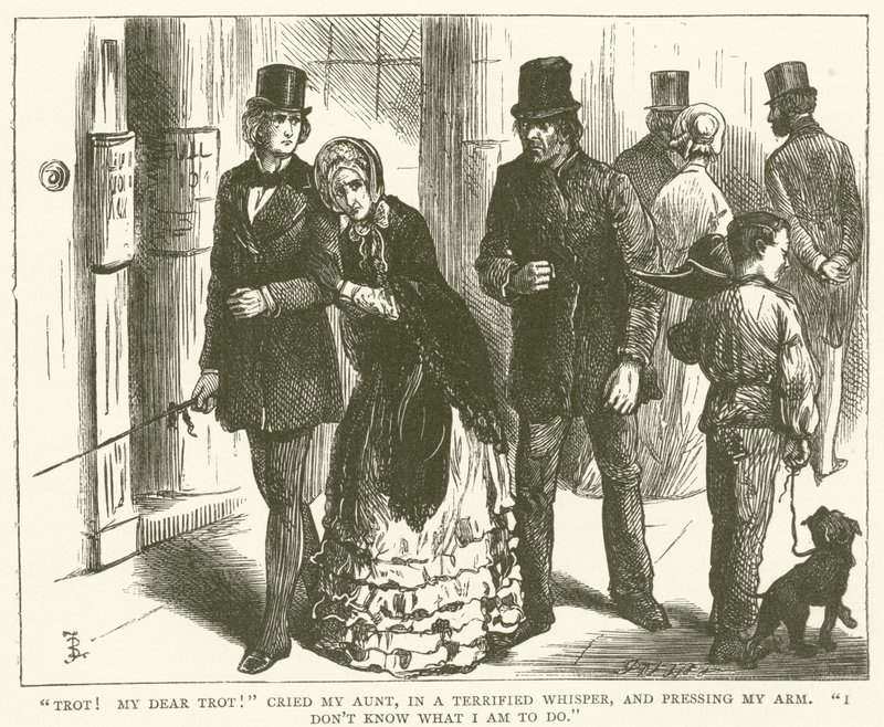 Illustration für David Copperfield von Frederick L. Bernard