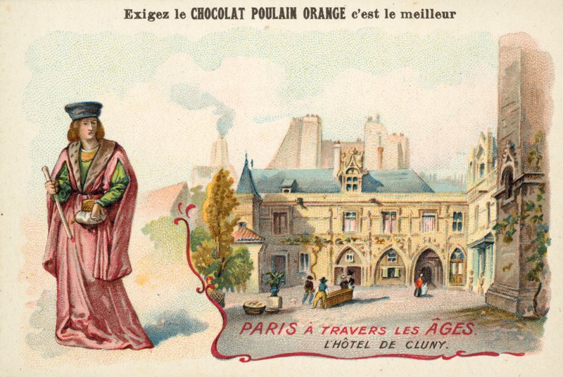 Hotel de Cluny, Paris von French School