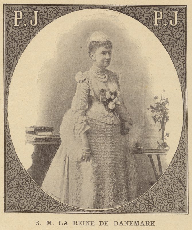 Louise von Hessen-Kassel, Königin von Christian IX. von Dänemark von French School