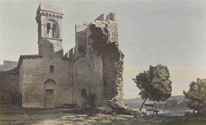 Beaucaire, Schlosskapelle (Kapelle Saint-Louis) von French Photographer