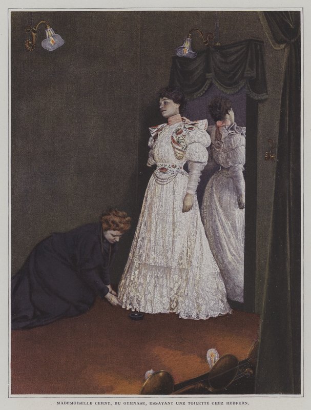 Berthe Cerny, französische Schauspielerin von French Photographer