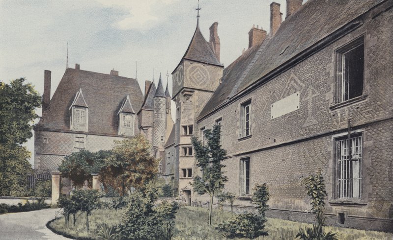 Gien, Schloss (Unterpräfektur und Gericht) von French Photographer