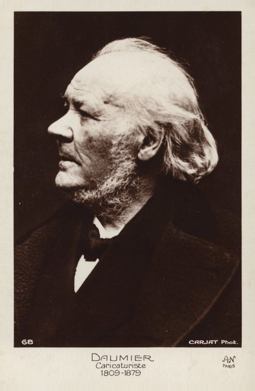 Honoré Daumier, französischer Karikaturist von French Photographer