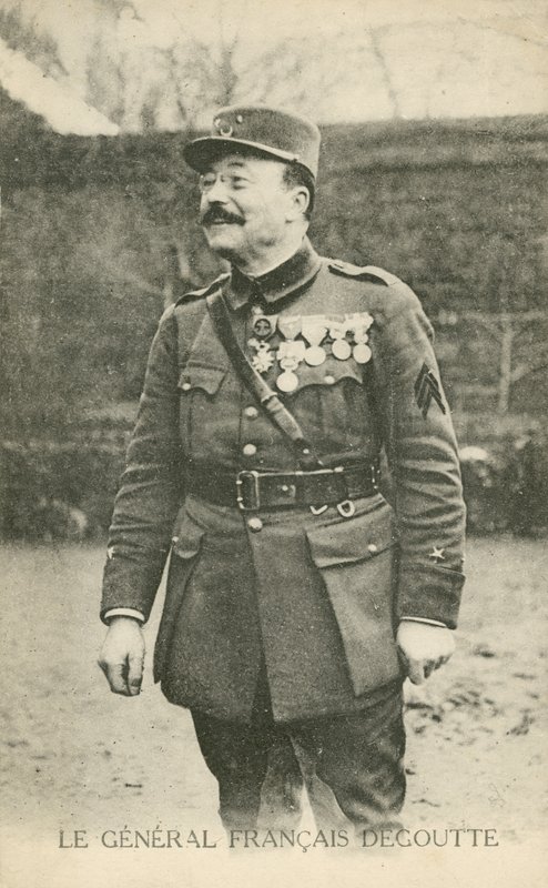 Jean-Marie Degoutte, französischer General des Ersten Weltkriegs von French Photographer