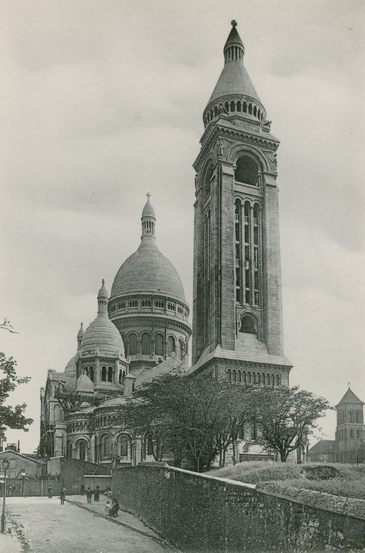 Basilika Sacré-Cœur und Campanile von French Photographer