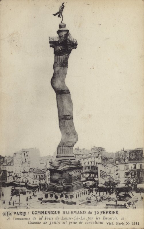 Die Julisäule hat Krämpfe von French Photographer
