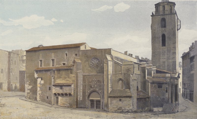 Marseille, Alte Kirche Saint-Martin, Gesamtansicht von French Photographer