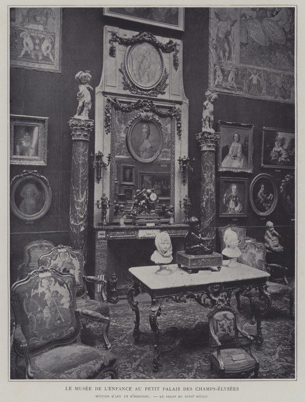 Kindermuseum im Petit Palais an den Champs-Elysees, Paris von French Photographer