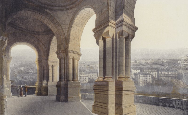Paris, Basilika Sacré-Cœur, Portal von French Photographer