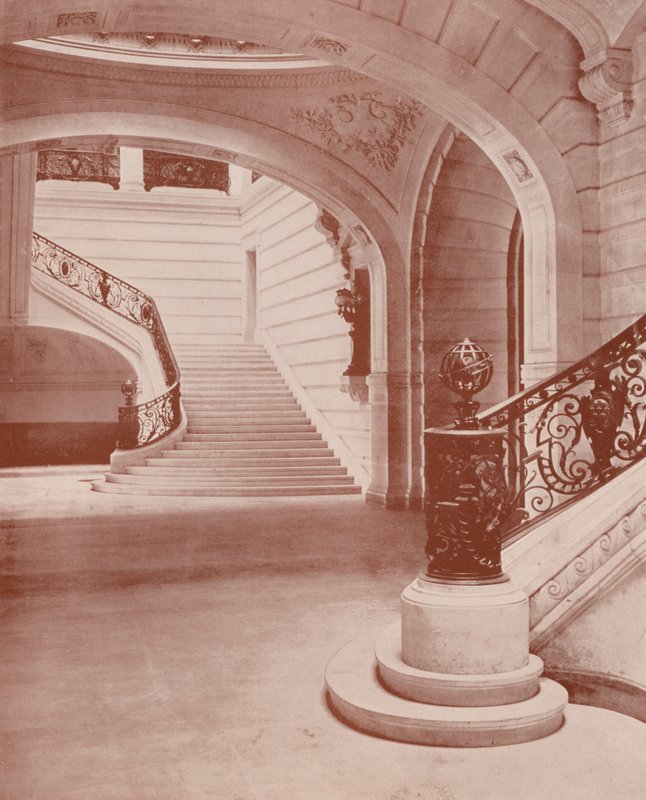 Paris: Treppe der Sorbonne von French Photographer
