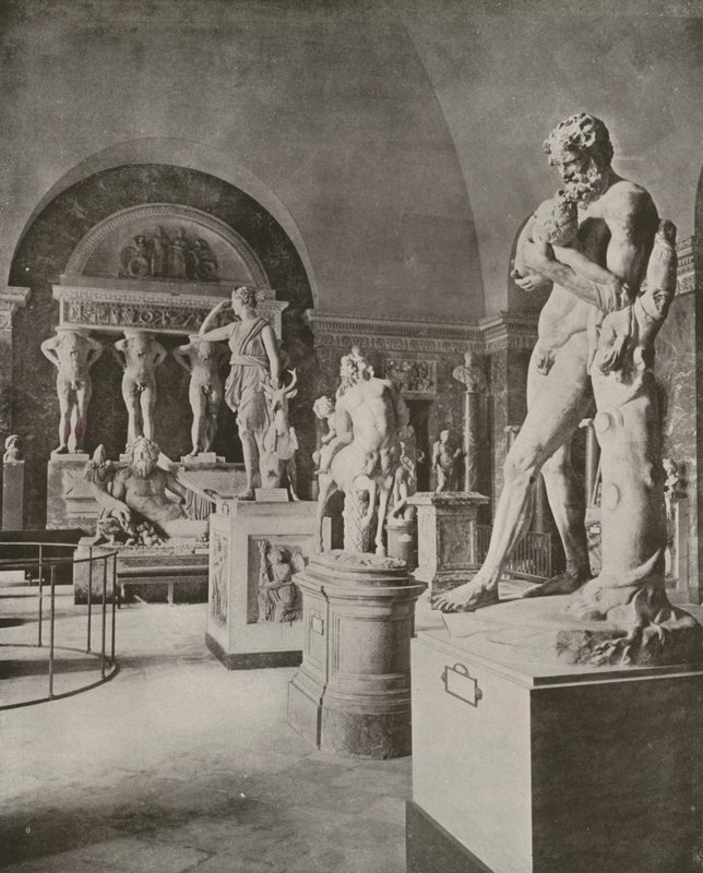 Paris: Galerie des Flussgottes Tiber, Louvre-Museum von French Photographer