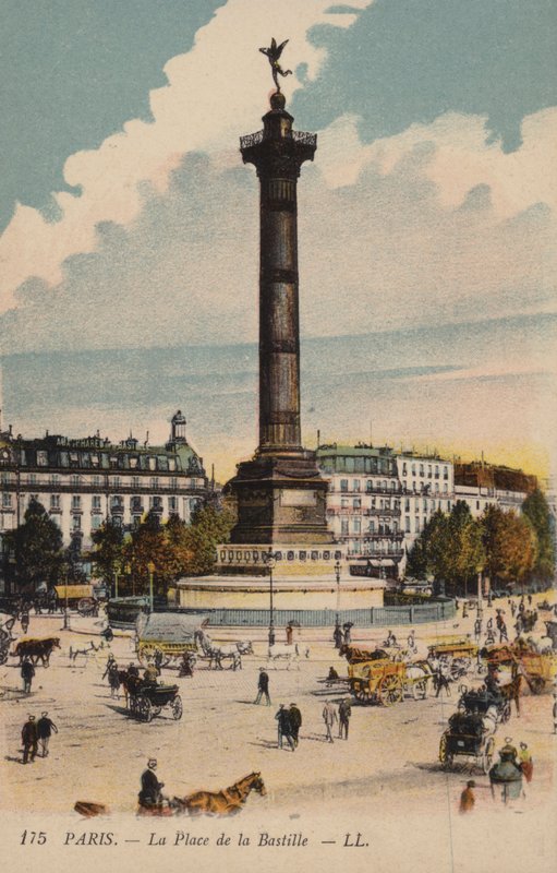 Paris, Der Place de la Bastille von French Photographer