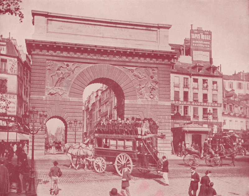 Paris: Die Porte St Martin von French Photographer