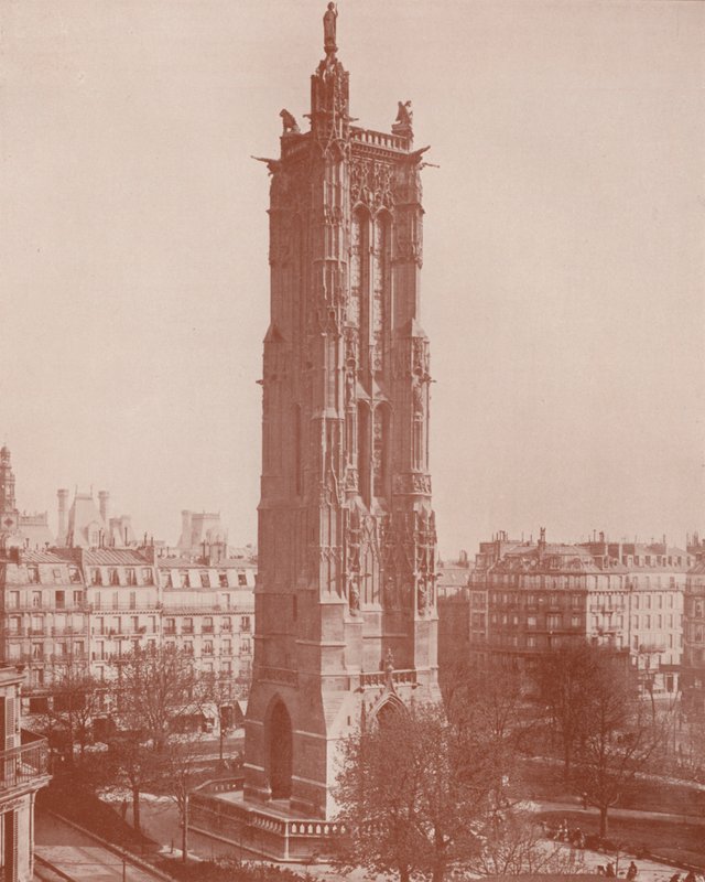 Paris: Der Tour Saint Jacques, St. James von French Photographer