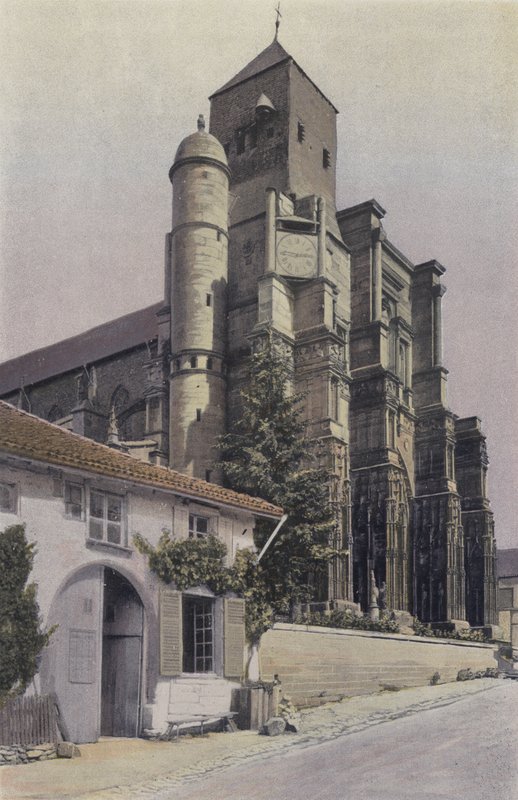Rembercourt-aux-Pots, Kirche, Fassade NO von French Photographer