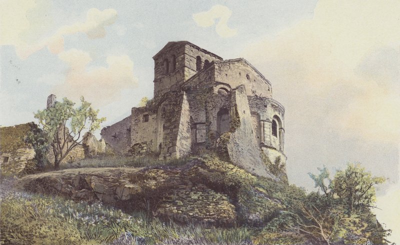 Saint-Romain-le-Puy, Kirche von French Photographer