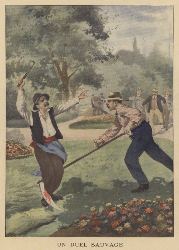 Ein wildes Duell von French School