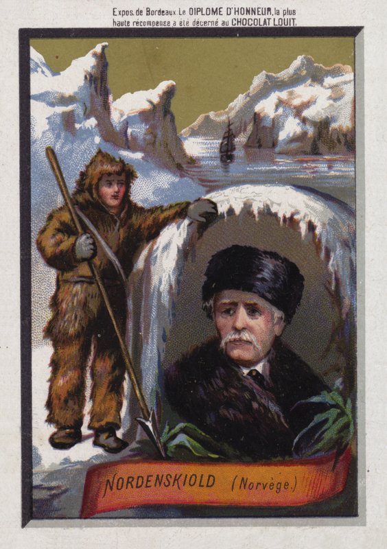 Adolf Erik Nordenskiöld, finnisch-schwedischer Arktisforscher von French School