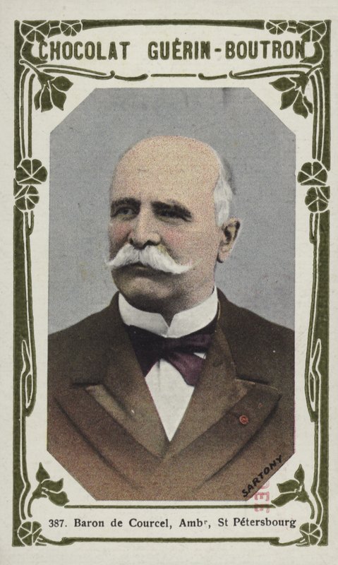 Baron de Courcel, Botschafter, St. Petersburg von French School