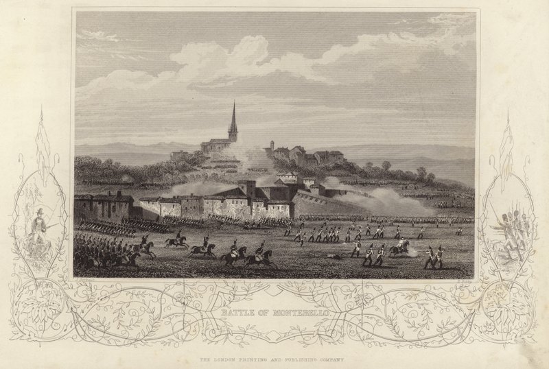 Schlacht von Montebello von French School