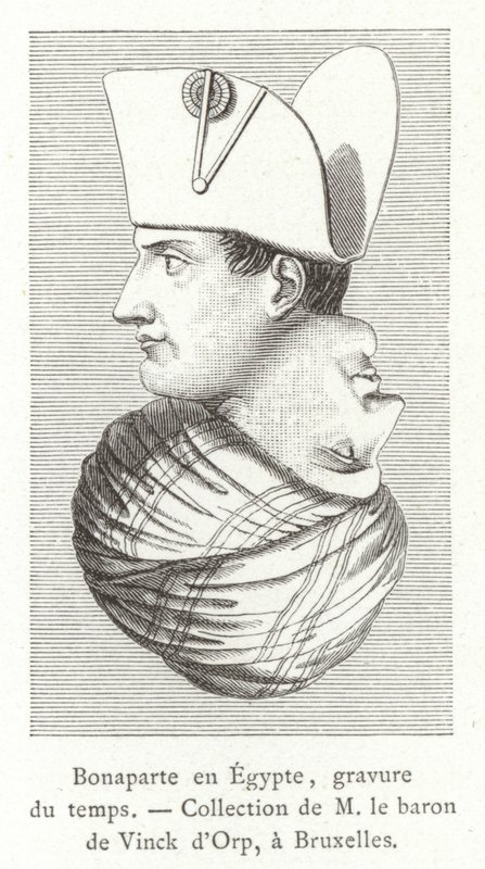 Bonaparte in Ägypten von French School