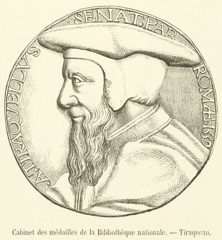Medaillenkabinett der Nationalbibliothek, Tiraqueau von French School
