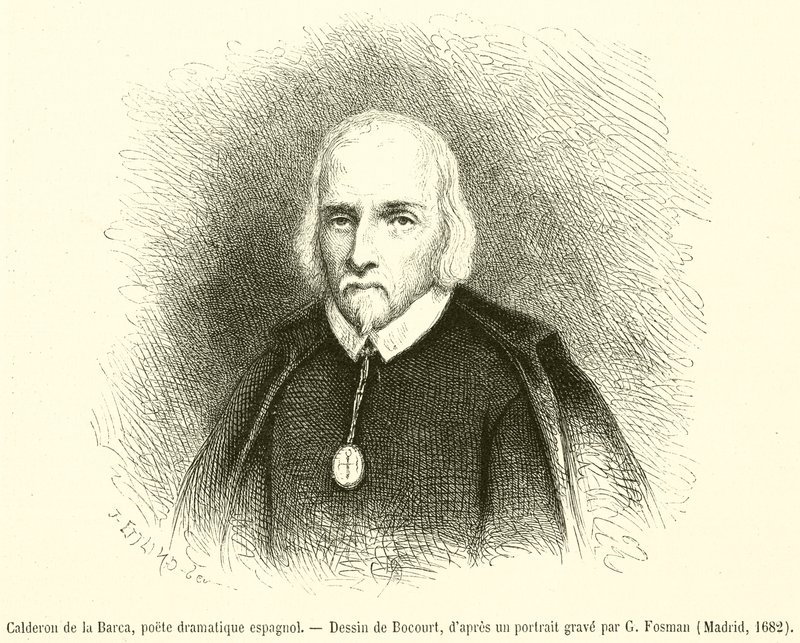Calderon de la Barca, spanischer Dramatiker von French School