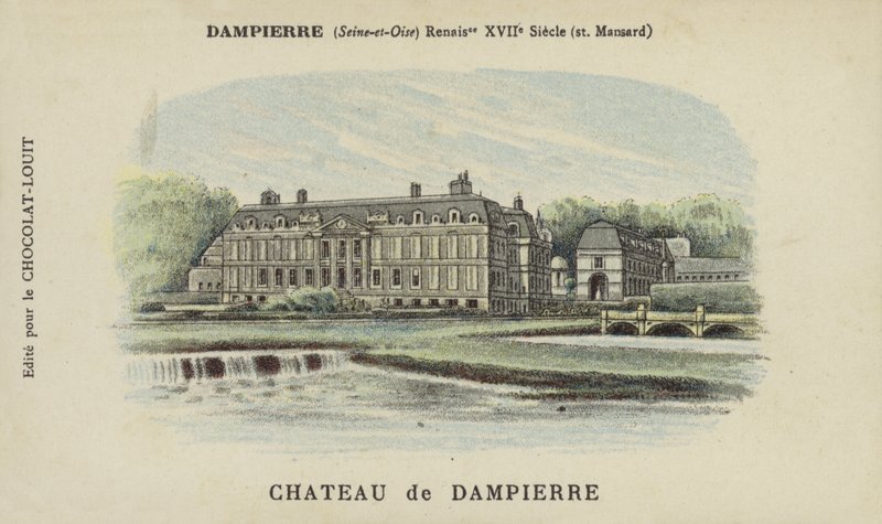 Schloss Dampierre, Dampierre, Seine-et-Oise von French School