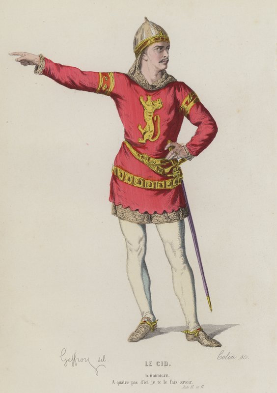 Corneille, Le Cid, Akt II, Szene II von French School